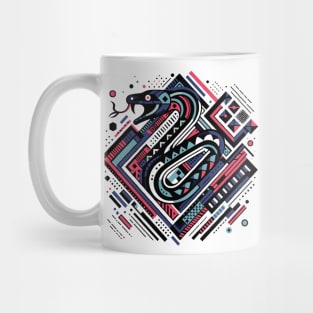 Abstract Animal Snake 2 Mug